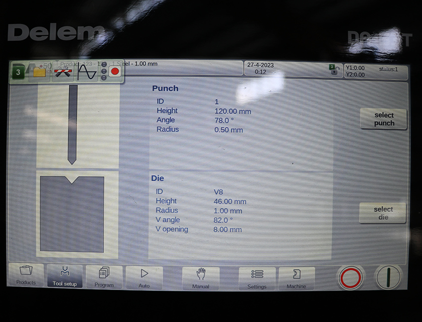 WE67KM-130/3200 CNC Servo Press Brake